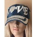  Rhinestone Crystal Baseball Caps Bling Studded Denim Hats Adjustable New  eb-85153414